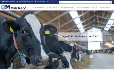 qm-milch.de screenshot