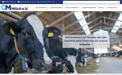 qm-milch.de screenshot