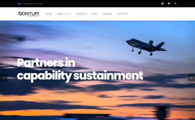 qontum.com.au screenshot