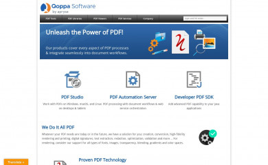qoppa.com screenshot