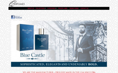 qperfumesinc.com screenshot