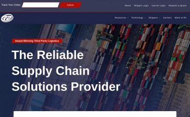 r2logistics.com screenshot