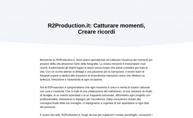 r2production.it screenshot