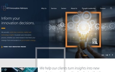 rtiinnovationadvisors.org screenshot