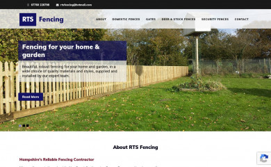rtsfencing.co.uk screenshot