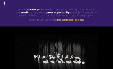 ruckus-pr.com screenshot
