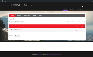 rubbishdates.com screenshot