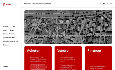 rubi-immobilier.ch screenshot
