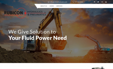 rubiconhydraulics.com screenshot