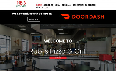 rubispizzasteubenville.com screenshot