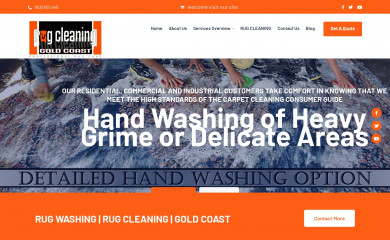 rugcleaninggoldcoast.com.au screenshot
