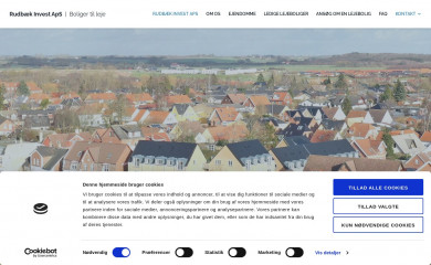 rudbaekinvest.dk screenshot