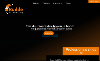 rudde.nl screenshot