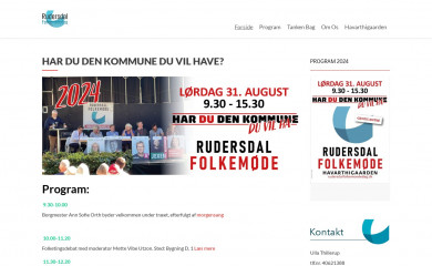 rudersdalfolkemoededag.dk screenshot