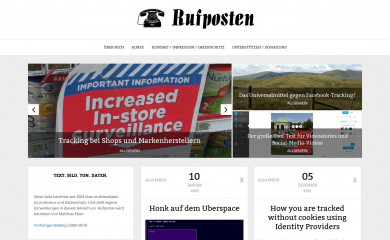 rufposten.de screenshot