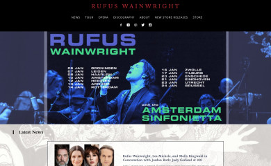 rufuswainwright.com screenshot
