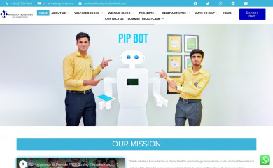 rukhsanafoundation.org screenshot