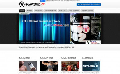 rumahfitnes.co screenshot
