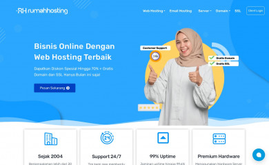 rumahhosting.com screenshot
