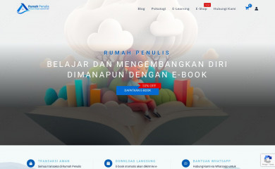 rumahpenulis.com screenshot