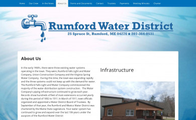 rumfordwaterdistrict.org screenshot