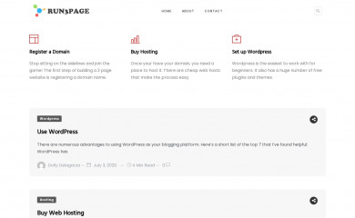 run3page.com screenshot