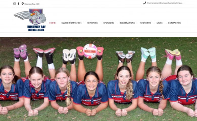 runawaybaynetball.org.au screenshot