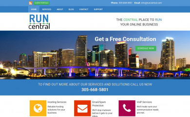 runcentral.com screenshot
