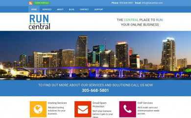runcentral.com screenshot