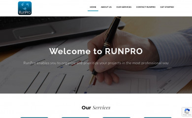 runpro.co.in screenshot