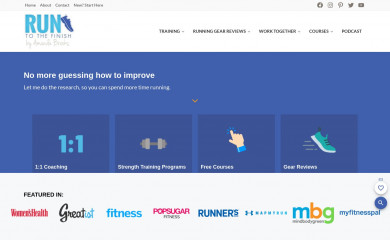 runtothefinish.com screenshot