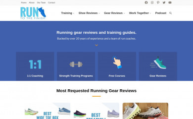 runtothefinish.com screenshot