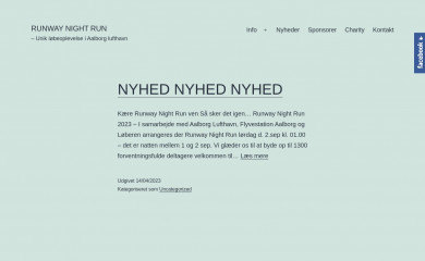 runwayrun.dk screenshot