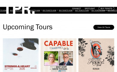 rushconcerts.com screenshot