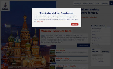 russia.com screenshot