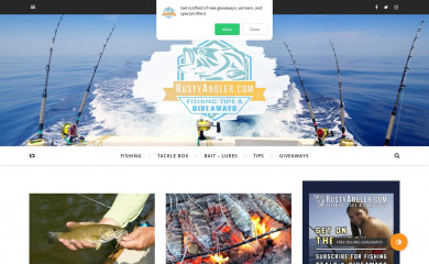 rustyangler.com screenshot