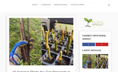 ruralsprout.com screenshot