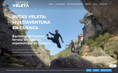 rutasveleta.com screenshot