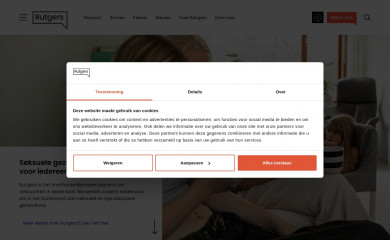 https://rutgers.nl/ screenshot