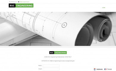 rvcengineering.be screenshot