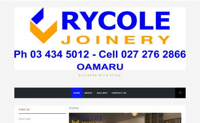 rycolejoinery.co.nz screenshot