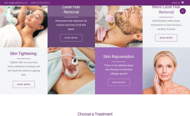 ryderclinic.co.uk screenshot