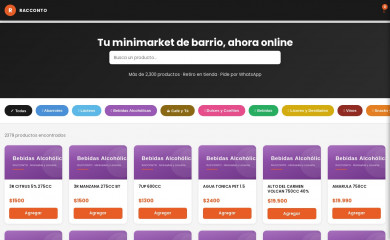 racconto.cl screenshot