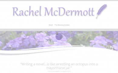 rachelmcdermott.com screenshot
