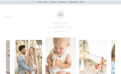 rachelharmelingphotography.com screenshot
