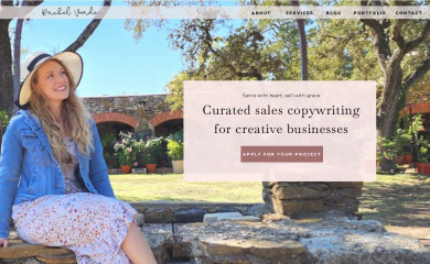 rachelverde.com screenshot