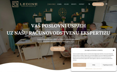 racunovodstvoledine.hr screenshot
