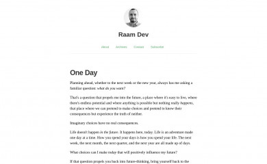 raamdev.com screenshot