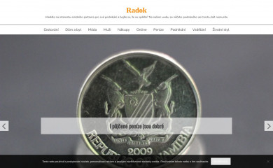 radok.cz screenshot