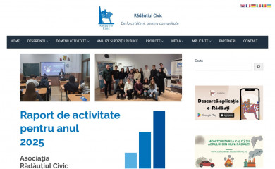 radautiulcivic.ro screenshot